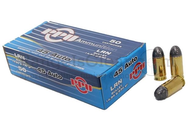 PPU .45 ACP 230 grs LRN - 50 Schuss