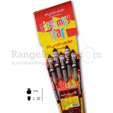 Pyrotrade Big Family Star 57 Teile Pyrotrade Big Family Star 57 Teile