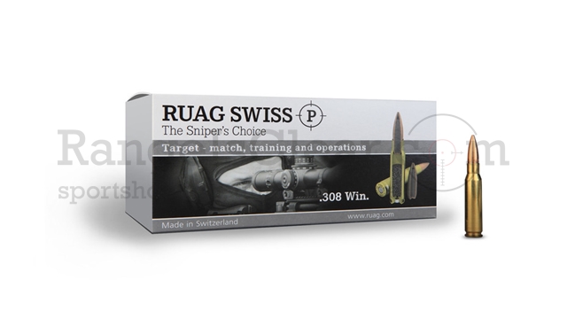 RUAG Swiss P Target .308 Win 168grs HPBT