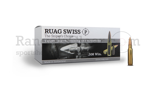 RUAG Swiss P Target .308 Win 168grs HPBT RUAG Swiss P Target .308 Win 168grs HPBT