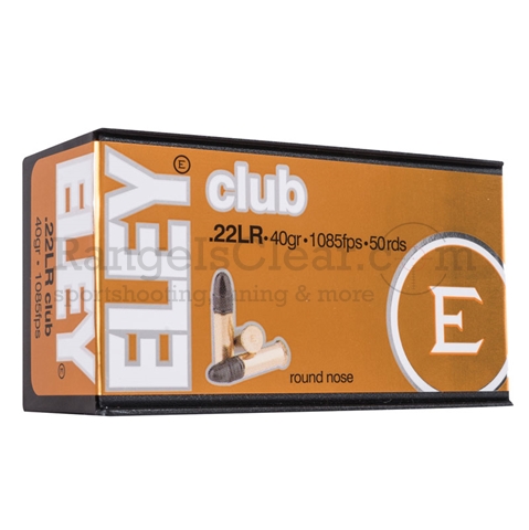 Eley Club .22lr 40 grs 50 Schuss