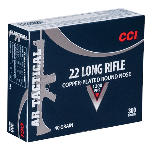 CCI .22lr AR Tactical 40grs CPRN 300 Schuss