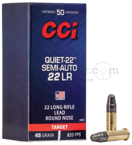 CCI .22lr Semi Auto Quiet 45 grain