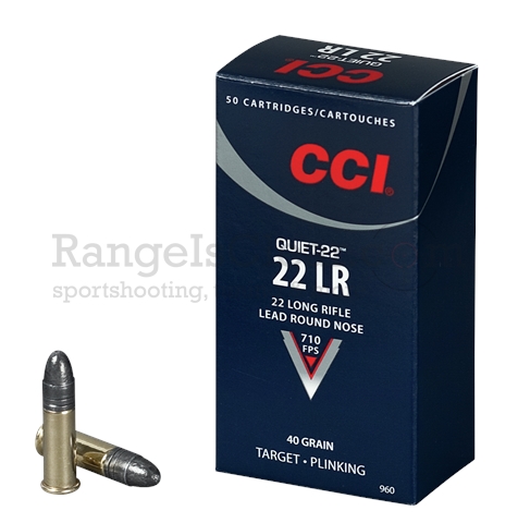 CCI .22lr Quiet 40 grain