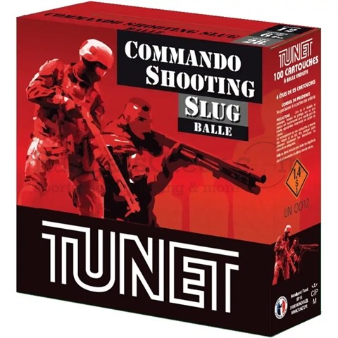 Tunet Commando Slug 28g - 100 Schuss Karton