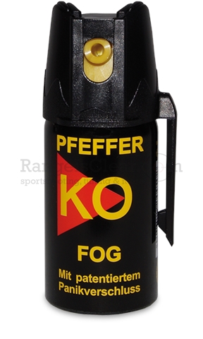Ballistol Pfeffer-KO FOG 40ml mit Behördenkappe Ballistol Pfeffer-KO FOG 40ml mit Behördenkappe