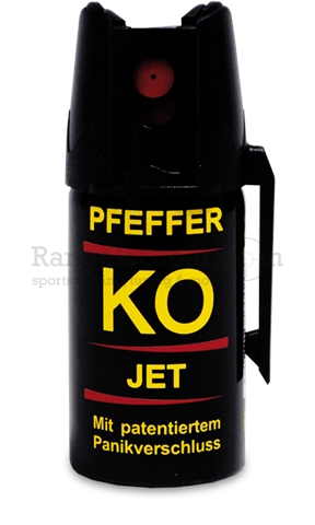 Ballistol Pfeffer-KO JET 40ml mit Behördenkappe Ballistol Pfeffer-KO JET 40ml mit Behördenkappe