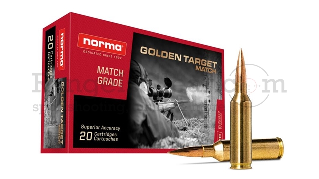 Norma 6,5 PRC Golden Target 143grs 20 Schuss