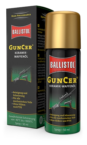 Ballistol GunCer Keramik Waffenöl Spray 50ml