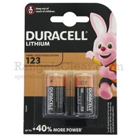 Duracell Lithium CR123 3V - 2 Stk. Duracell Lithium CR123 3V - 2 Stk.