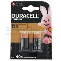 Duracell Lithium CR123 3V - 2 Stk.