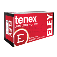 Eley Tenex Pistol .22lr 40 grs 50 Schuss