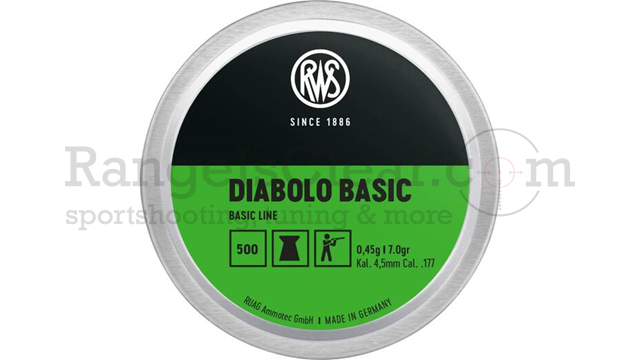 RWS Diabolo Basic 4,5mm 500 Stk.