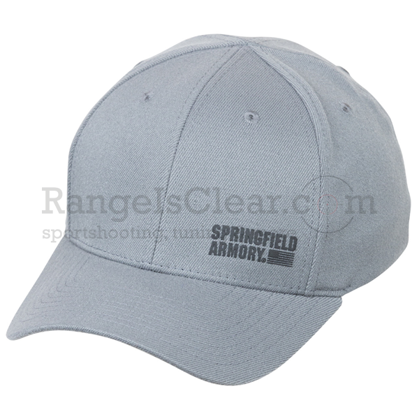 Springfield Flag FlexFit Hunting Hat Grey L/XL