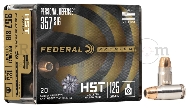 Federal HST .357 Sig 125grs JHP - 20 Schuss