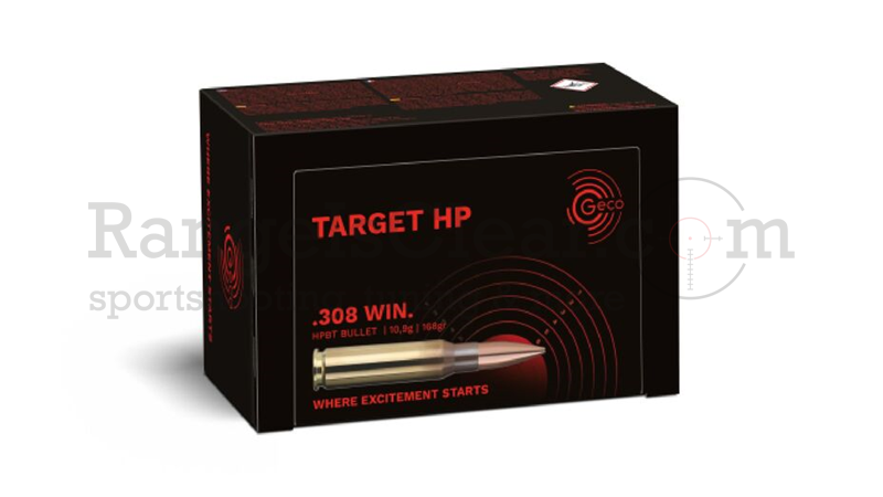 Geco Target .308 Win HP 168 grs - 50 Schuss