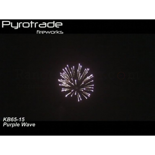Pyrotrade Purple Wave - 2,5"