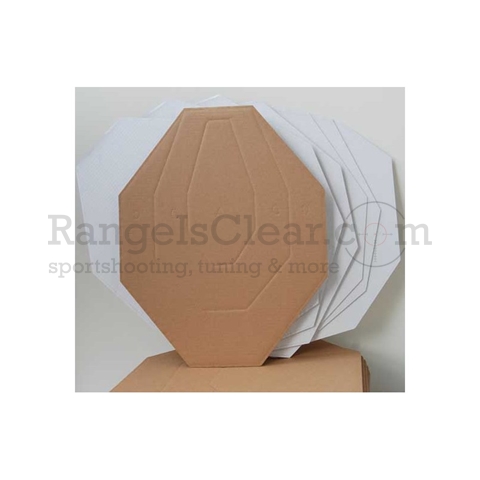 DAA IPSC Mini Paper Targets 100 Stk. DAA IPSC Mini Paper Targets 100 Stk.
