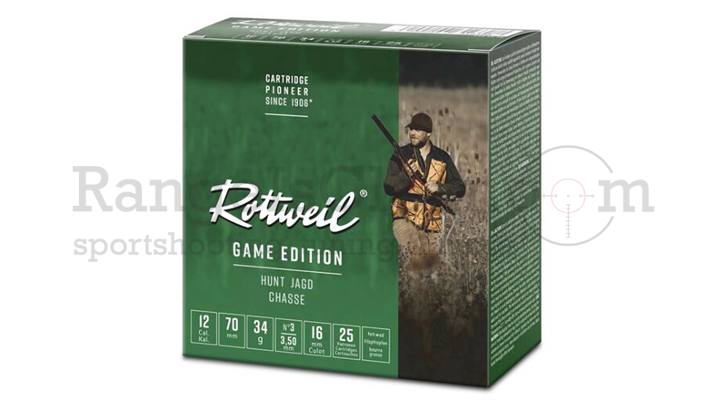 Rottweil Game Edition Jagd 12/70 34g 3,5mm