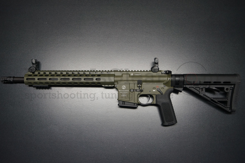 Schmeisser AR15 M4FL 14,5".223 Rem ODGreen