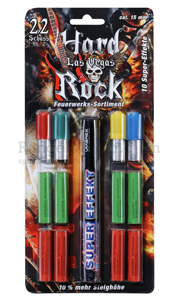 Umarex Hard Rock Las Vegas 22 Stk.Blister - 15mm