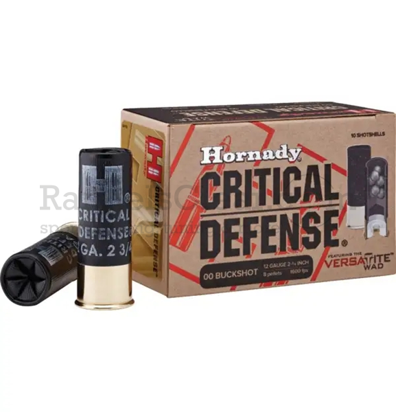 Hornady Critical Defense Buckshot 00 - 12/70