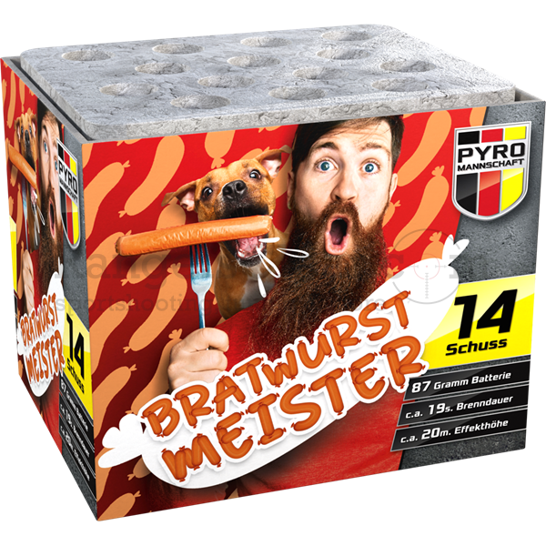 Lesli Bratwurst Meister - 14 Schuss Lesli Bratwurst Meister - 14 Schuss