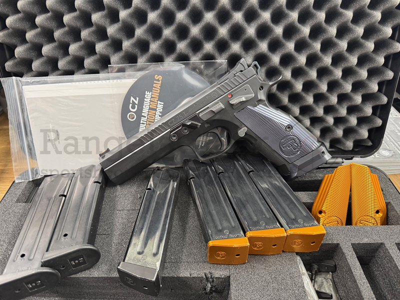 CZ 75 Tactical Sport Orange mit Magfunnel CZ 75 Tactical Sport Orange mit Magfunnel