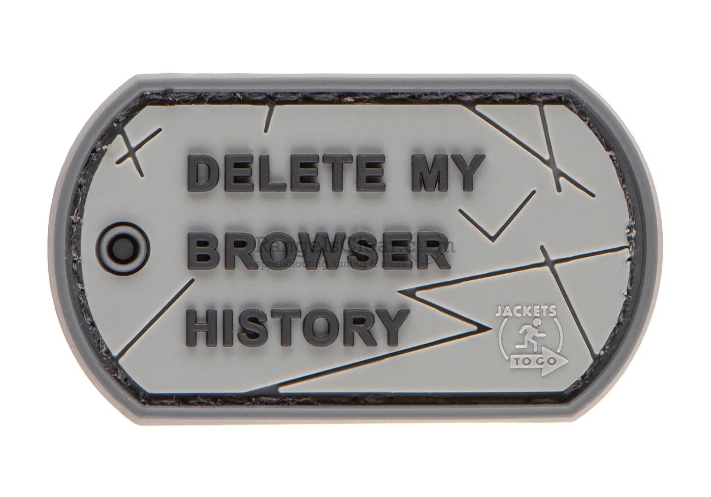 JTG Browser History Rubber Patch